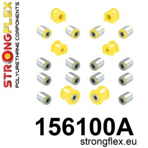Strongflex Komplet poliuretanski puš vzmetenja AWD SPORT za DACIA DUSTER