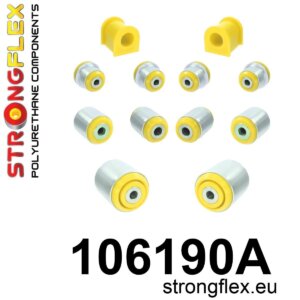 Strongflex Komplet puš sprednjega vzmetenja SPORT za MAZDA 6