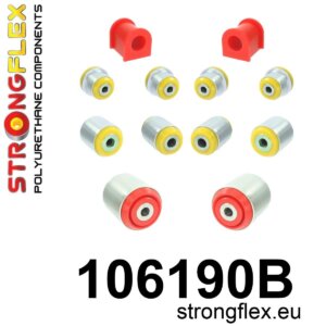 Strongflex Komplet puš sprednjega vzmetenja za MAZDA 6