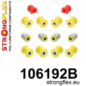 Strongflex Komplet puš zadnjega vzmetenja za MAZDA 6
