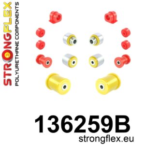 Strongflex Celoten komplet puš vzmetenja za SAAB 9-3 YS3D / SAAB 900