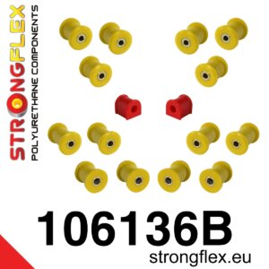 Strongflex Poliuretanski komplet puš zadnjega vzmetenja za MAZDA MX-5