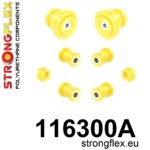 Strongflex Komplet puš zadnjega vzmetenja SPORT za MERCEDES-BENZ 123 Saloon 123 / MERCEDES-BENZ /8 W114