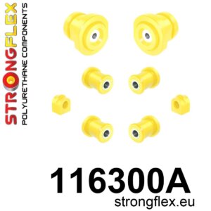 Strongflex Komplet puš zadnjega vzmetenja SPORT za MERCEDES-BENZ 123 Saloon 123 / MERCEDES-BENZ /8 W114