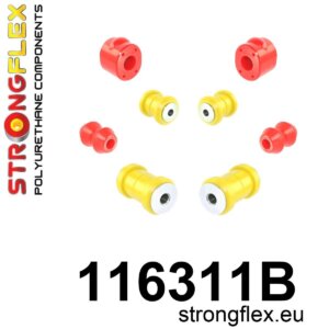 Strongflex Komplet puš sprednjega vzmetenja za MERCEDES-BENZ 123 Saloon 123