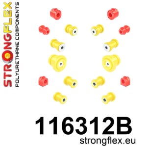 Strongflex Celoten komplet puš vzmetenja za MERCEDES-BENZ 123 Saloon 123