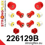 Strongflex Komplet puš zadnjega vzmetenja za AUDI A3 8L / AUDI TT 8N
