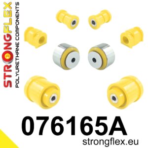 Strongflex Komplet puš sprednjega vzmetenja in zadnje grede SPORT za FORD FIESTA / MAZDA 2