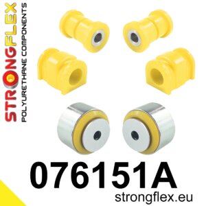 Strongflex Komplet puš sprednjega vzmetenja SPORT za FORD FIESTA / MAZDA 2