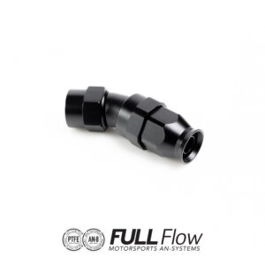 Nuke Performance PTFE zaključek cevi Full Flow 30 stopinj AN-8