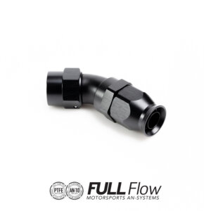 Nuke Performance PTFE zaključek cevi Full Flow 45 stopinj AN-10