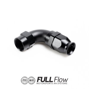 Nuke Performance PTFE zaključek cevi Full Flow 90 stopinj AN-10