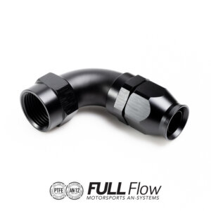Nuke Performance PTFE zaključek cevi Full Flow 90 stopinj AN-12