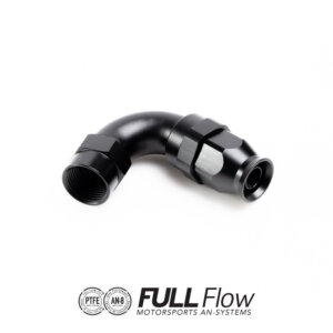 Nuke Performance PTFE zaključek cevi Full Flow 120 stopinj AN-8