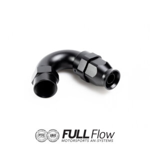 Nuke Performance PTFE zaključek cevi Full Flow 150 stopinj AN-8