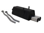 Športni izpuh Novus za BMW 3er E36 325i 2x76mm RL-Design