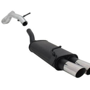 Športni izpuh Novus za Audi A3 / Seat Leon / VW Golf 4 / VW New Beetle 2x76mm MS-Design