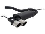 Športni izpuh Novus za Audi A3 / VW Golf 5 / VW Golf 6 / VW Scirocco 2x76mm SR-Design