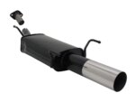 Športni izpuh Novus za Opel Astra G Coupe / Cabrio 1x90mm RL-Design