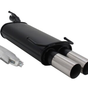 Športni izpuh Novus za Opel Astra F / Opel Kadett E 2x76mm RL-Design