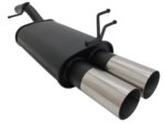 Športni izpuh Novus za Ford Fiesta MK6 JH / JD 2x76mm RL-Design