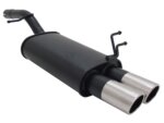 Športni izpuh Novus za Ford Fiesta MK6 JH / JD 2x76mm SR-Design
