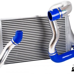do88 komplet intercoolerja in cevi za SAAB 9-3 2.8T V6 06-11, modre cevi