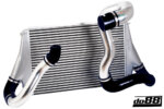 do88 komplet intercoolerja in cevi za SAAB 9-3 2.8T V6 06-11, črne cevi