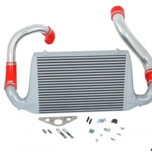 do88 komplet intercoolerja in cevi za SAAB 900 Turbo 1981-1986, rdeče cevi