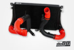 do88 komplet intercoolerja in cevi za VAG 2.0 TSI EA888 Gen4 (A3/S3, Golf MK8, Leon MK4), rdeče cevi