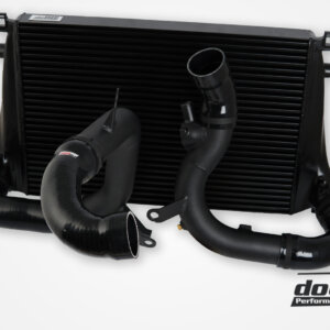 do88 komplet intercoolerja in cevi za VAG 2.0 TSI EA888 Gen4 (A3/S3, Golf MK8, Leon MK4), črne cevi