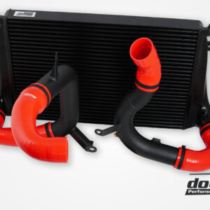 do88 BigPack komplet intercoolerja za VAG 2.0 TSI EA888 Gen4, rdeče cevi