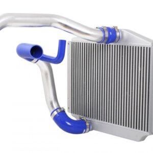 do88 komplet intercoolerja in cevi za Volvo 850 Turbo 94-98, rdece cevi, 76mm loputa
