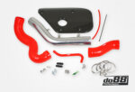 do88 turbo sesalna cev za Volvo S60/V60/V70/XC60 3.0L T6, rdece cevi s karbonskim pokrovom