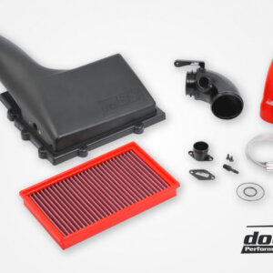 do88 komplet sesalnega sistema za VAG 1.8 2.0 TSI MQB z vhodno cevjo in filtrom, rdece cevi