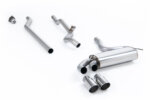 Milltek Downpipe-back izpušni sistem za AUDI Coupe
