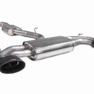 Scorpion Cat-back izpušni sistem z resonatorjem brez ventilov za AUDI TT RS MK3