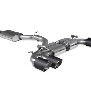 Scorpion Cat/GPF-back sistem z resonatorjem z elektronskimi ventili za AUDI S3 8Y