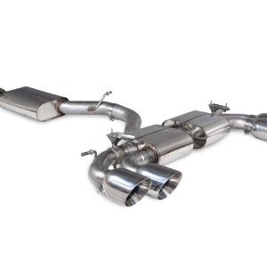 Scorpion Cat/GPF-back sistem z resonatorjem z elektronskimi ventili za AUDI S3 8Y