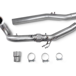 Scorpion Turbo downpipe brez katalizatorja za AUDI S3 8Y / VOLKSWAGEN GOLF R MK8 / AUDI SQ2