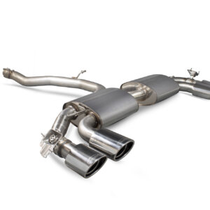 Scorpion Cat-back izpušni sistem brez resonatorja (z ventili) za AUDI TT S MK3