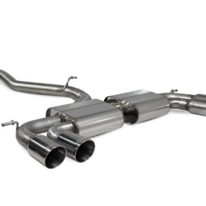 Scorpion GPF-back sistem brez resonatorja brez ventila za AUDI SQ2