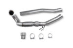 Scorpion Downpipe z visokopretočnim športnim katalizatorjem za AUDI S3 8Y / VOLKSWAGEN GOLF R MK8