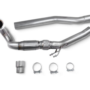 Scorpion Downpipe z visokopretočnim športnim katalizatorjem za AUDI S3 8Y / VOLKSWAGEN GOLF R MK8