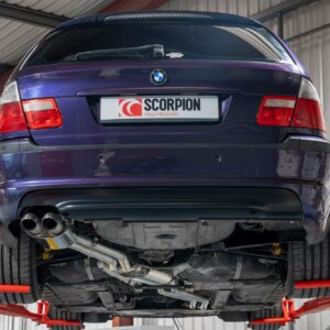 Scorpion Cat-back izpušni sistem za BMW 3 E46