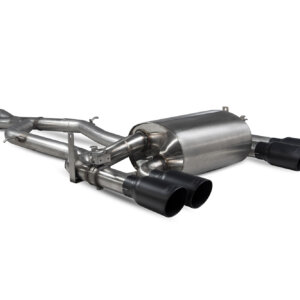 Scorpion Cat-back izpušni sistem brez resonatorja z elektronskimi ventili za BMW M3 F80 / BMW M4 F82 / BMW M4 F83