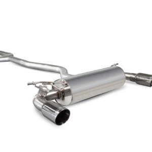 Scorpion Cat-back izpušni sistem brez resonatorja z elektronskimi ventili za BMW 2 F22 / BMW 2 F23