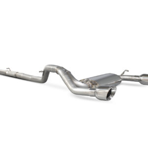 Scorpion Cat-back izpušni sistem brez ventilov za FORD FOCUS MK3