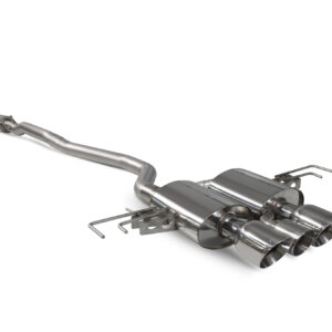 Scorpion Delno resoniran cat-back izpušni sistem za HONDA CIVIC FK8