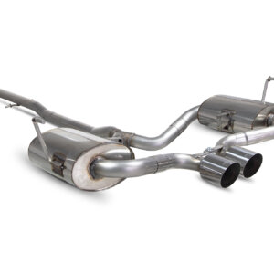 Scorpion Cat-back izpušni sistem brez resonatorja za MINI COOPER S R52 / MINI COOPER S R53